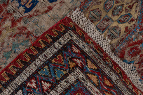 Antique Sumak Area Rug (7' x 9')